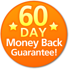 60 day money back GUARANTEE!